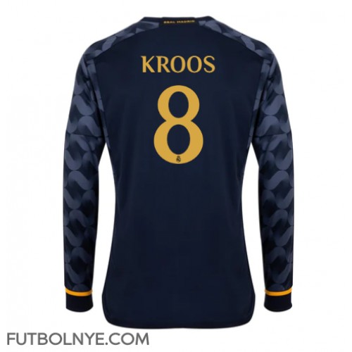 Camiseta Real Madrid Toni Kroos #8 Visitante Equipación 2023-24 manga larga